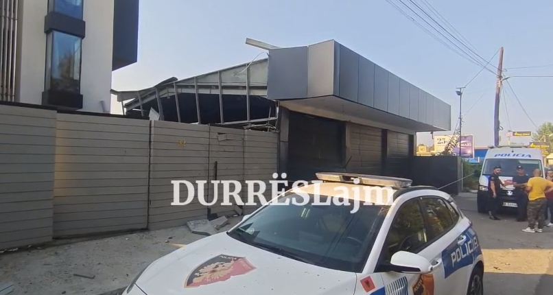 Pamje nga shpërthimi me tritol në Shkallnur, reagon Policia e Durrësit (VIDEO)