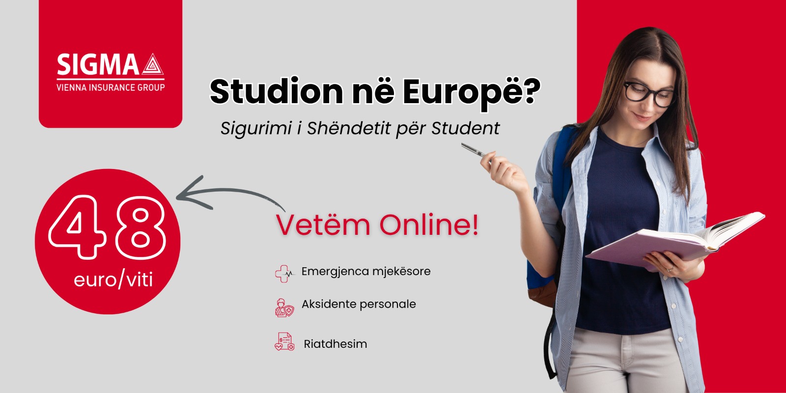 Student jashtë Shqipërisë? Mbrojtja që kushton vetëm 48 euro