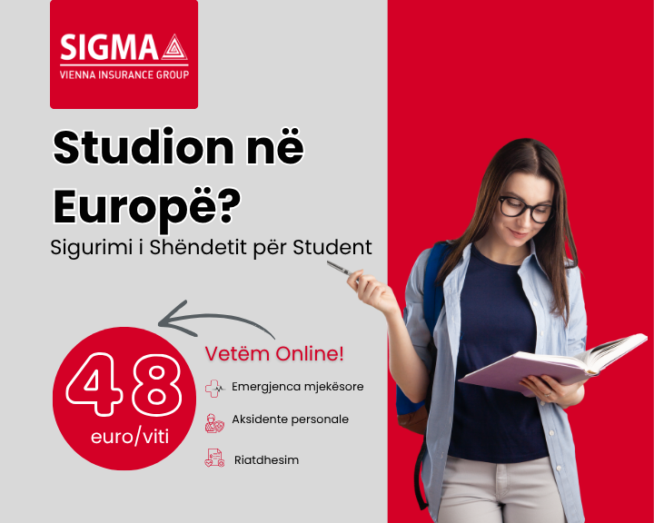 Student jashtë Shqipërisë? Mbrojtja që kushton vetëm 48 euro
